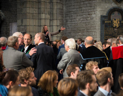 Opening academiejaar 2018-2019: van kathedraal naar aula