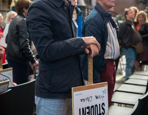 Opening academiejaar 2018-2019: van kathedraal naar aula