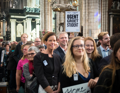 Opening academiejaar 2018-2019: van kathedraal naar aula