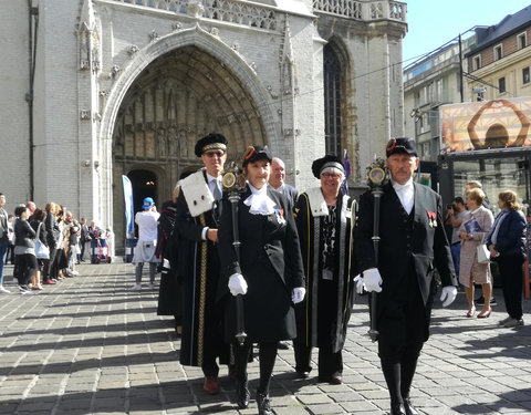 Opening academiejaar 2018-2019: van kathedraal naar aula