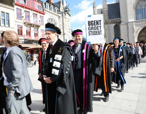 Opening academiejaar 2018-2019: van kathedraal naar aula