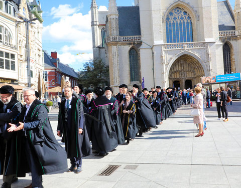 Opening academiejaar 2018-2019: van kathedraal naar aula