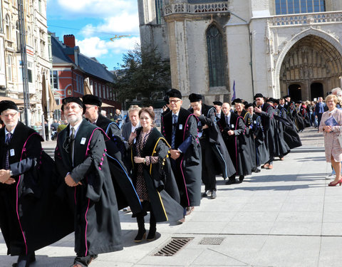 Opening academiejaar 2018-2019: van kathedraal naar aula