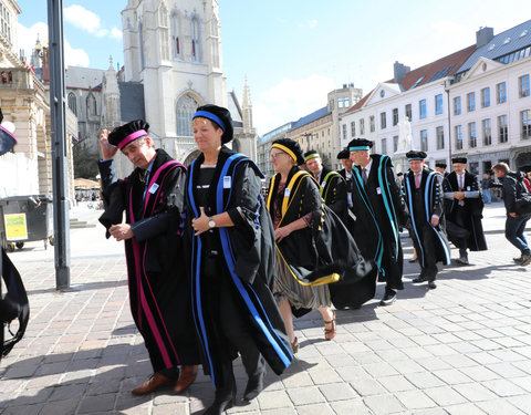 Opening academiejaar 2018-2019: van kathedraal naar aula