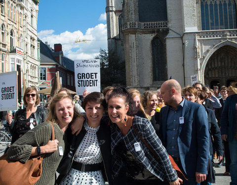 Opening academiejaar 2018-2019: van kathedraal naar aula