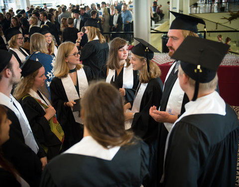 Proclamatie 2017/2018 faculteit Letteren en Wijsbegeerte