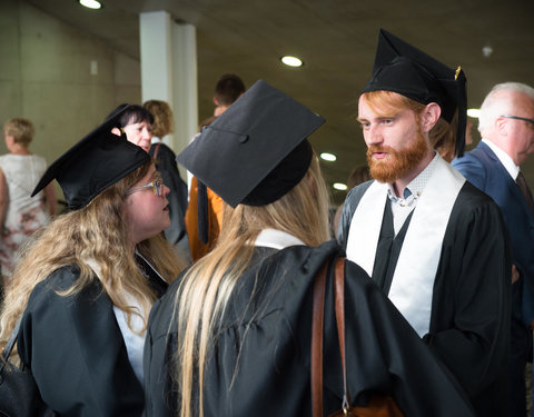 Proclamatie 2017/2018 faculteit Letteren en Wijsbegeerte