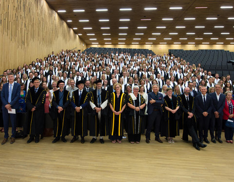 Proclamatie 2017/2018 faculteit Letteren en Wijsbegeerte