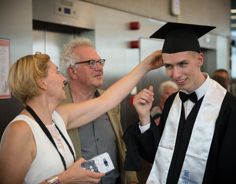 Proclamatie 2017/2018 faculteit Letteren en Wijsbegeerte