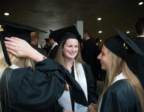 Proclamatie 2017/2018 Industrieel Ingenieur faculteit Bio-ingenieurswetenschappen