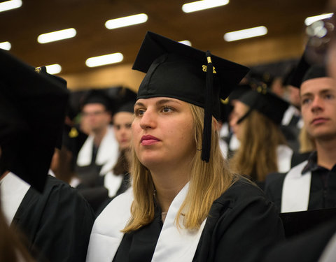 Proclamatie 2017/2018 Industrieel Ingenieur faculteit Bio-ingenieurswetenschappen