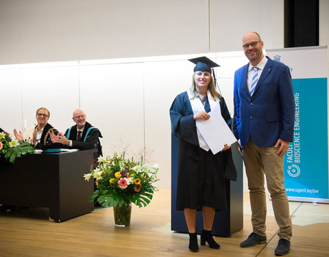 Proclamatie 2017/2018 Industrieel Ingenieur faculteit Bio-ingenieurswetenschappen