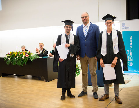 Proclamatie 2017/2018 Industrieel Ingenieur faculteit Bio-ingenieurswetenschappen