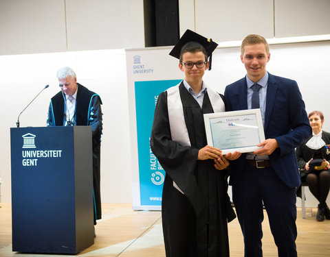 Proclamatie 2017/2018 Industrieel Ingenieur faculteit Bio-ingenieurswetenschappen