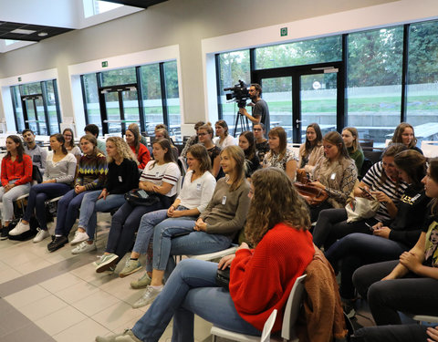 UGent groet student met kookdemo