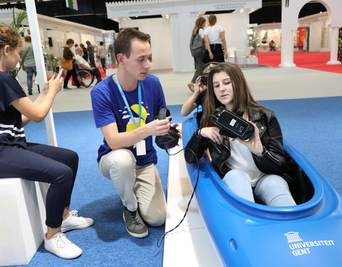 UGent stand op Jaarbeurs Gent 2018