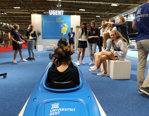 UGent stand op Jaarbeurs Gent 2018