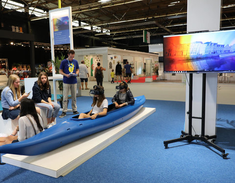 UGent stand op Jaarbeurs Gent 2018