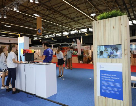 UGent stand op Jaarbeurs Gent 2018