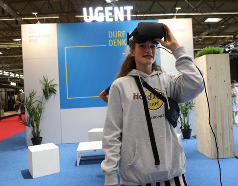 UGent stand op Jaarbeurs Gent 2018