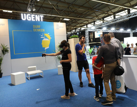 UGent stand op Jaarbeurs Gent 2018