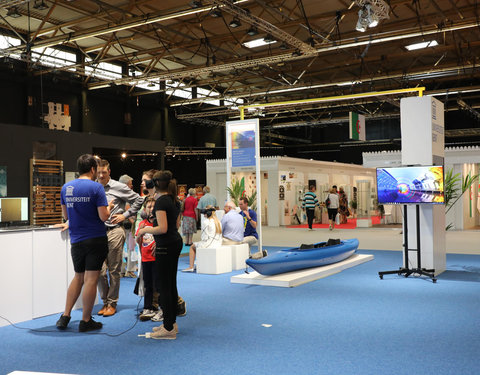 UGent stand op Jaarbeurs Gent 2018