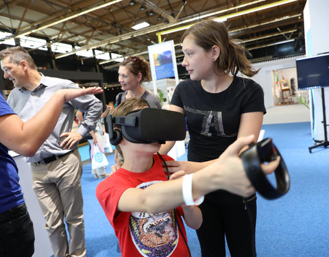 UGent stand op Jaarbeurs Gent 2018