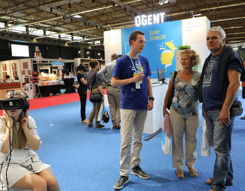 UGent stand op Jaarbeurs Gent 2018