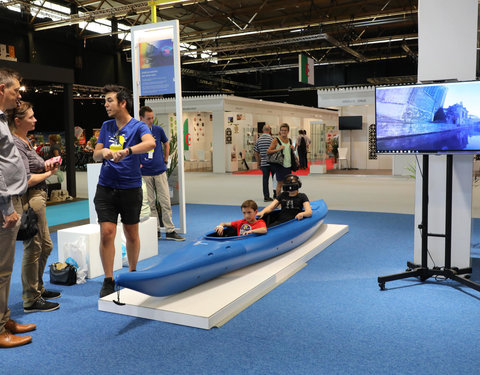 UGent stand op Jaarbeurs Gent 2018