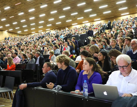 Partijvoorzitters op openingscollege Politicologie