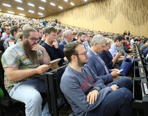 Partijvoorzitters op openingscollege Politicologie