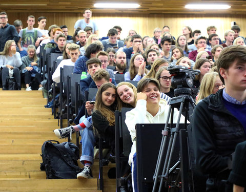 Partijvoorzitters op openingscollege Politicologie