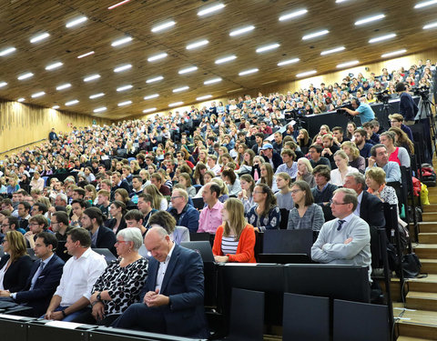 Partijvoorzitters op openingscollege Politicologie