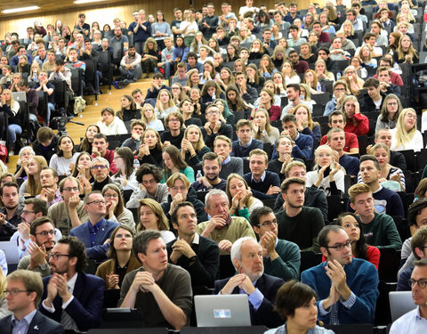 Partijvoorzitters op openingscollege Politicologie