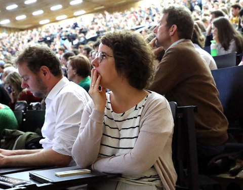 Partijvoorzitters op openingscollege Politicologie