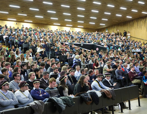 Partijvoorzitters op openingscollege Politicologie