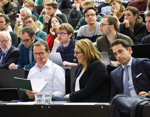 Partijvoorzitters op openingscollege Politicologie