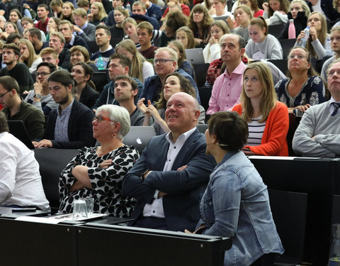 Partijvoorzitters op openingscollege Politicologie