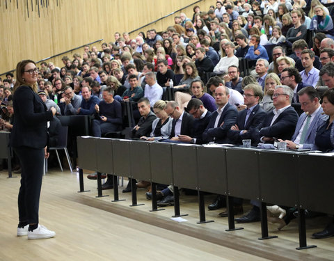 Partijvoorzitters op openingscollege Politicologie