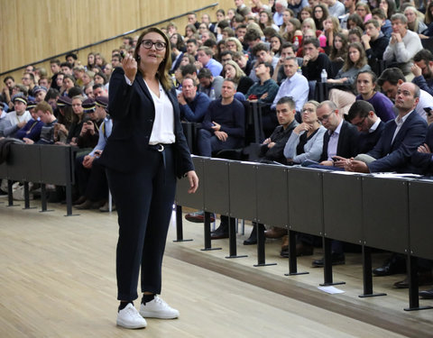 Partijvoorzitters op openingscollege Politicologie