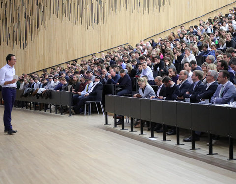 Partijvoorzitters op openingscollege Politicologie