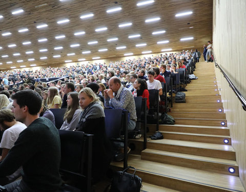 Partijvoorzitters op openingscollege Politicologie