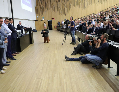 Partijvoorzitters op openingscollege Politicologie