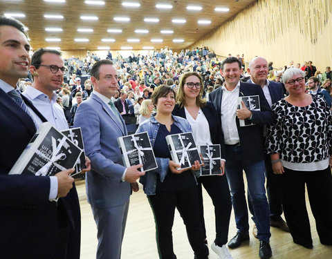 Partijvoorzitters op openingscollege Politicologie