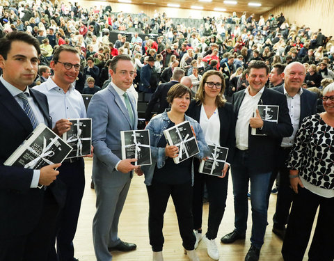 Openingscollege Politicologie 2018 met partijvoorzitters