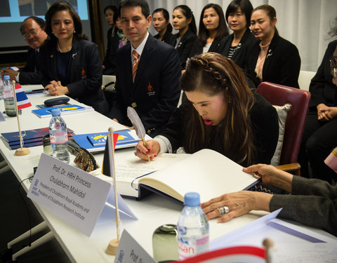 Bezoek van HKH Prinses Chulabhorn Mahidol